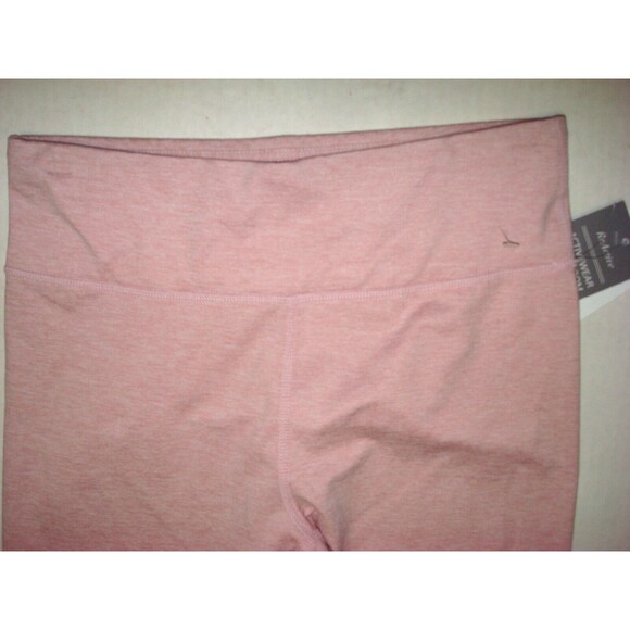 New Womens S Yoga High Waist Leggings Threads 4 Thoughts Pink Space Dye Soft NWT - Picture 4 of 6
